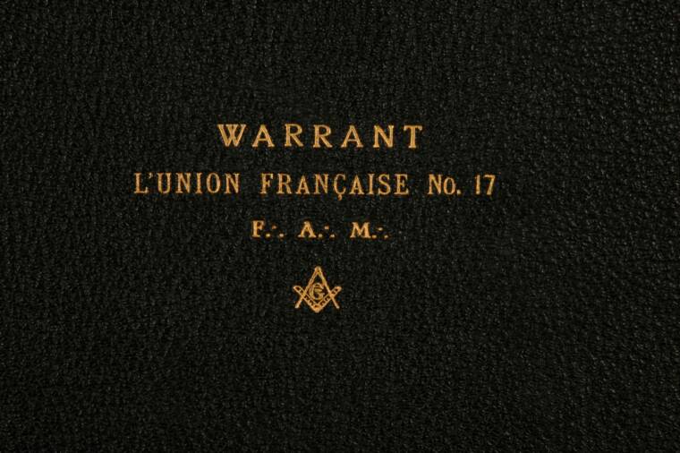 1798 L'Union Française N°14, Warrant 1