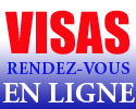 Renseignements sur les Visas. Information donnees par le Consulat General de France